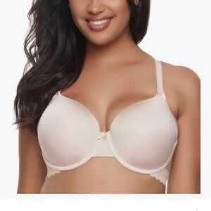 Panache Cream T-Shirt Bra with Seamless Design